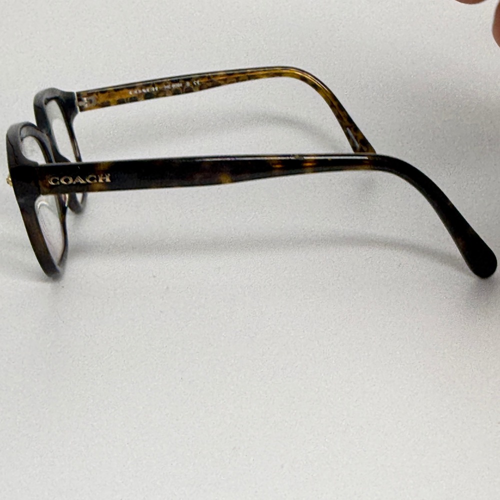 Coach‎ HC6094 Dark Tortoise Gold Signature C Eyeglasses Frames 52-19-135 22145 - Picture 2 of 7